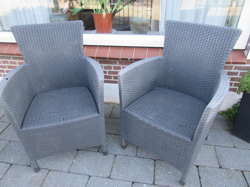 tuinstoelen, Ophalen of Verzenden, Gebruikt, Kunststof