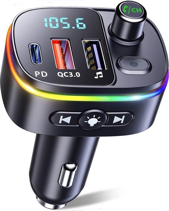 Bluetooth FM Transmitter & MP3 Player, Ophalen, Nieuw