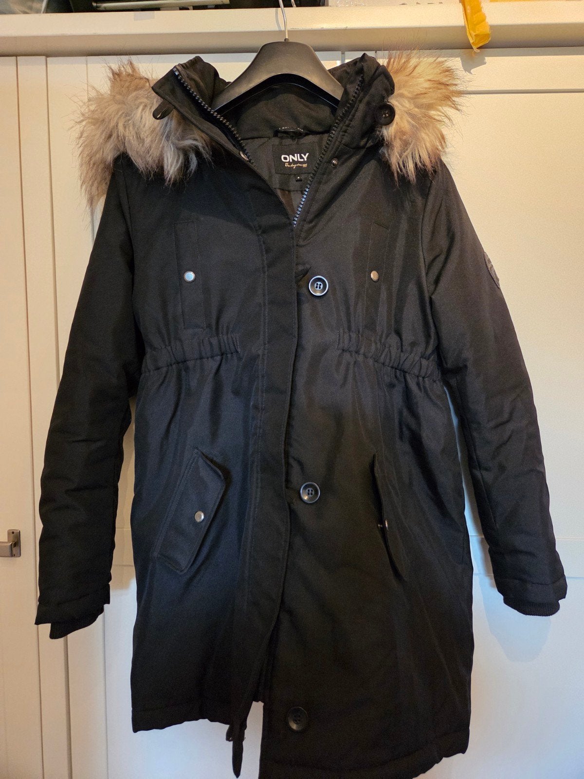 Zwangerschap winterjas maat S Only, Kleding | Dames, Ophalen, Only, Zwart, Zo goed als nieuw