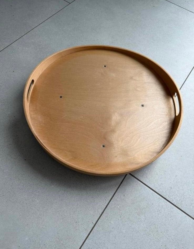 IKEA Snudda Draaiplateau Hout - Zo goed als nieuw, Ophalen of Verzenden, Zo goed als nieuw, Bruin, Hout