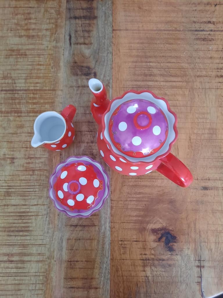 Oilily servies setje, Ophalen, Overige typen, Zo goed als nieuw, Overige stijlen