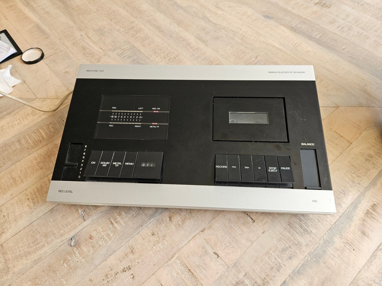 Vintage Bang & Olufsen Beocord 1700 Stereo Cassette Deck, Audio, Tv en Foto, Cassettedecks, Verzenden, Overige merken