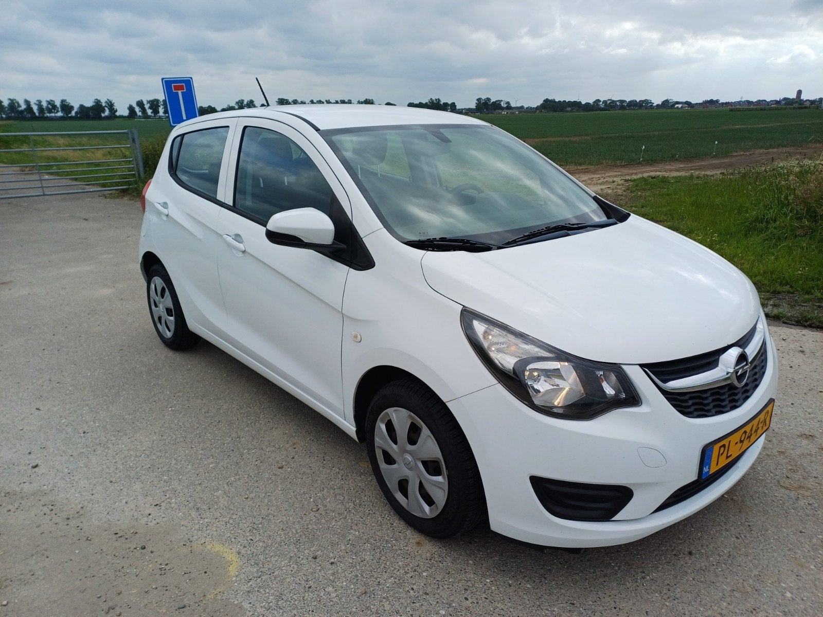 Opel Karl 1.0 Ecoflex 55KW 2017 Wit APK tot eind juli 2027, Voorwielaandrijving, 839 kg, Stof, 74 pk