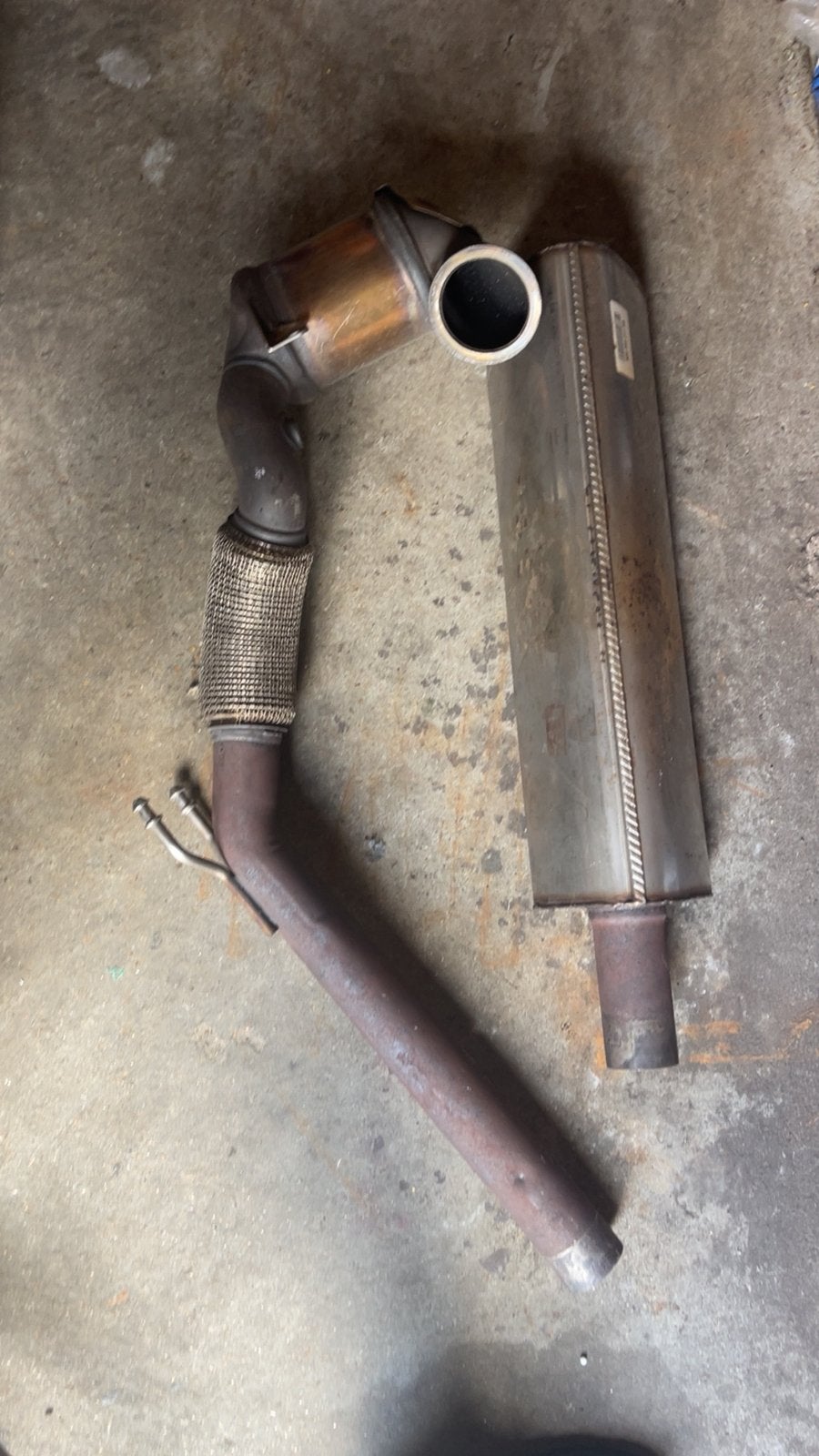 Ea888 2.0 GTI/R down pipe orgineel, Ophalen