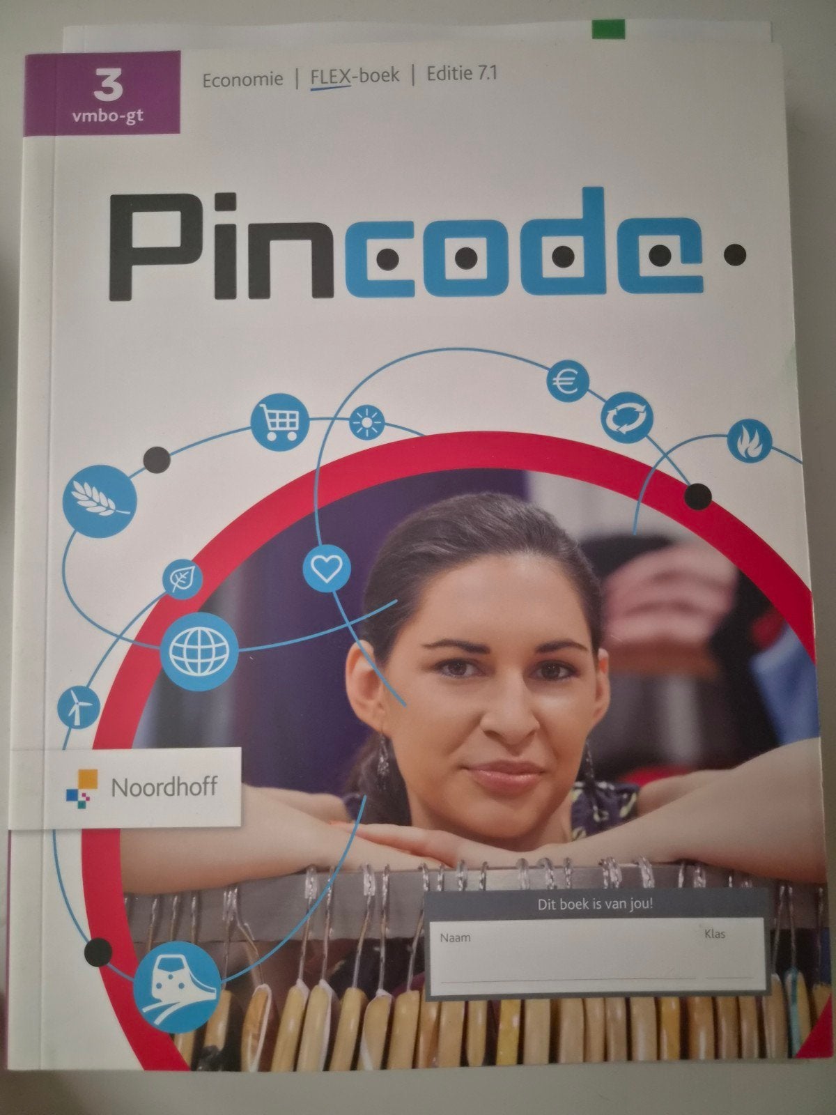 Pincode Economie FLEX-boek Editie 7.1 VMBO-GT leerjaar 3, Boeken, Ophalen of Verzenden, Nieuw, VMBO, Economie