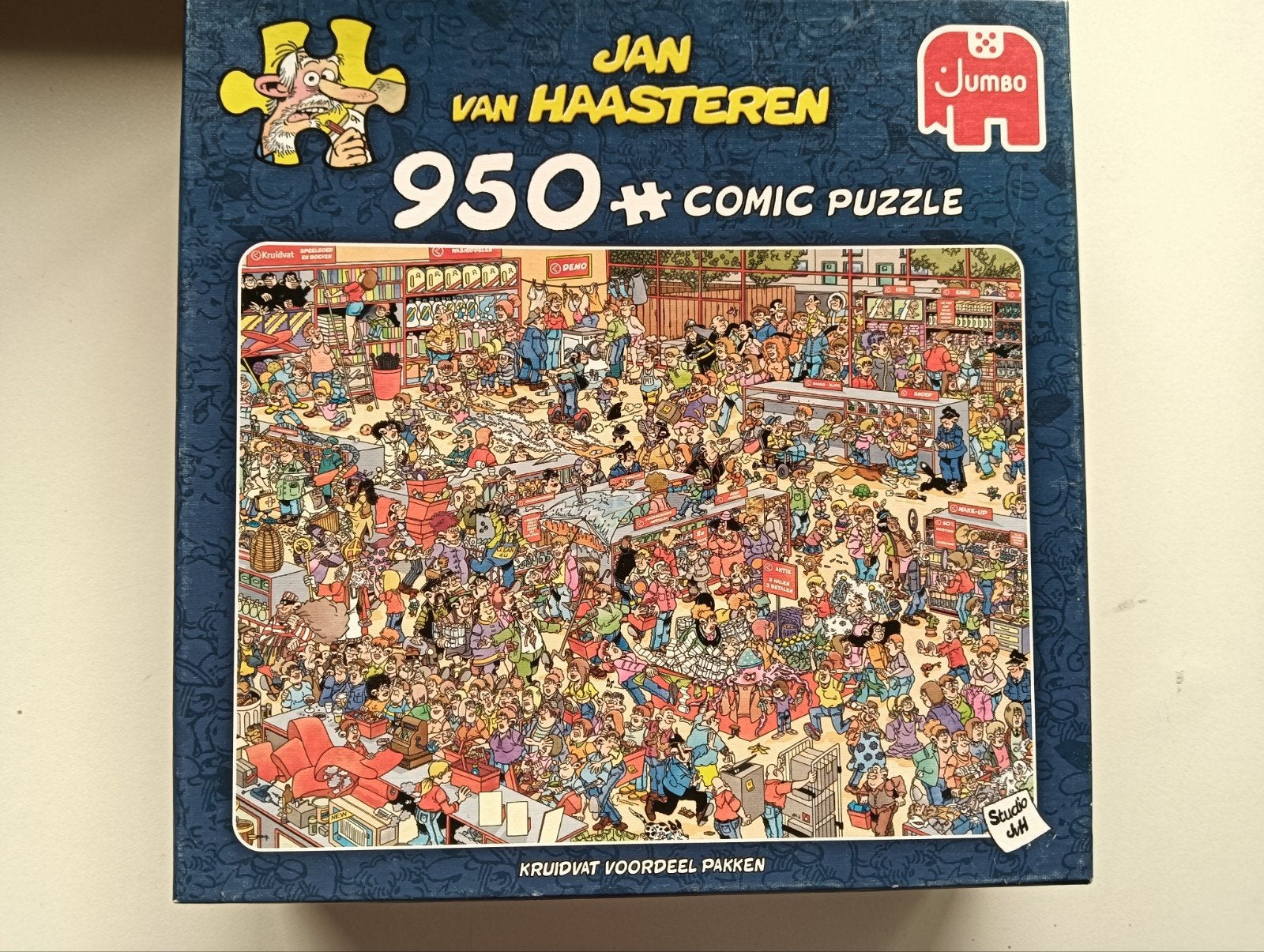 puzzel nr 15, Hobby en Vrije tijd, Denksport en Puzzels, Ophalen, 500 t/m 1500 stukjes, Zo goed als nieuw