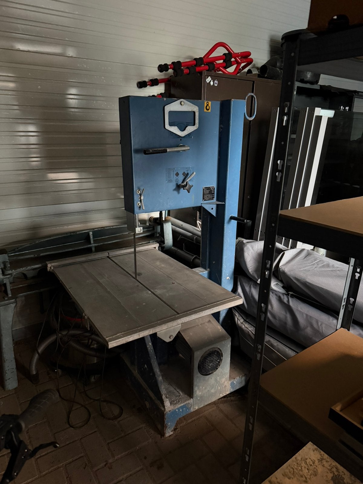 Cellenbetonzaag, Ophalen, Gebruikt