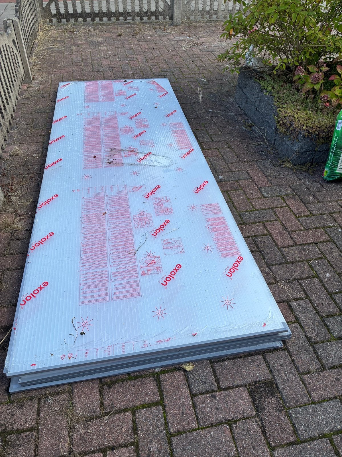 Polycarbonaat platen - Exolon 5 stuks, Doe-het-zelf en Verbouw, Platen en Panelen, Ophalen, Nieuw, Overige materialen, Minder dan 20 mm