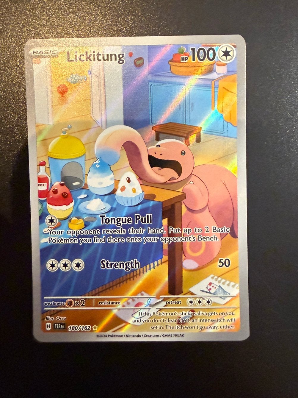 Lickitung (TEF 180) NM, Verzenden, Zo goed als nieuw