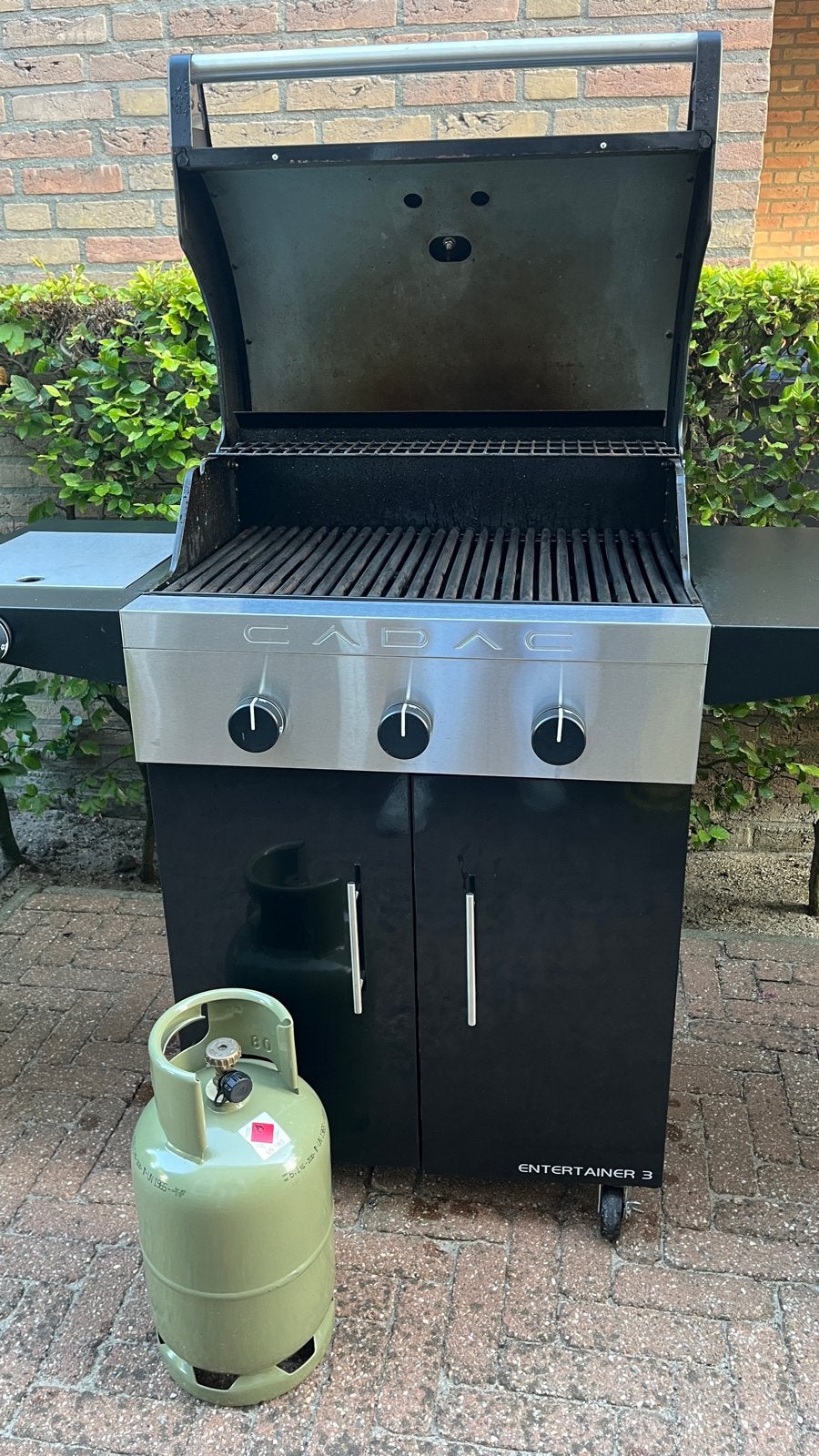 CADAC Entertainer 3 Gasbarbecue met volle gasfles, Ophalen, Gebruikt