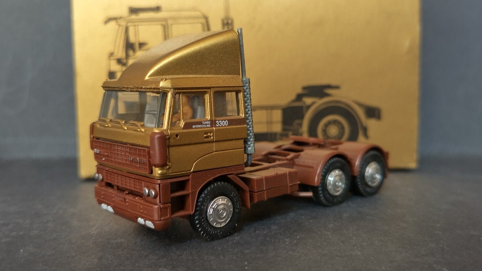 Daf 3300 Gold 1:87 Herpa Pol, Hobby en Vrije tijd, Verzenden, ., Zo goed als nieuw, Herpa