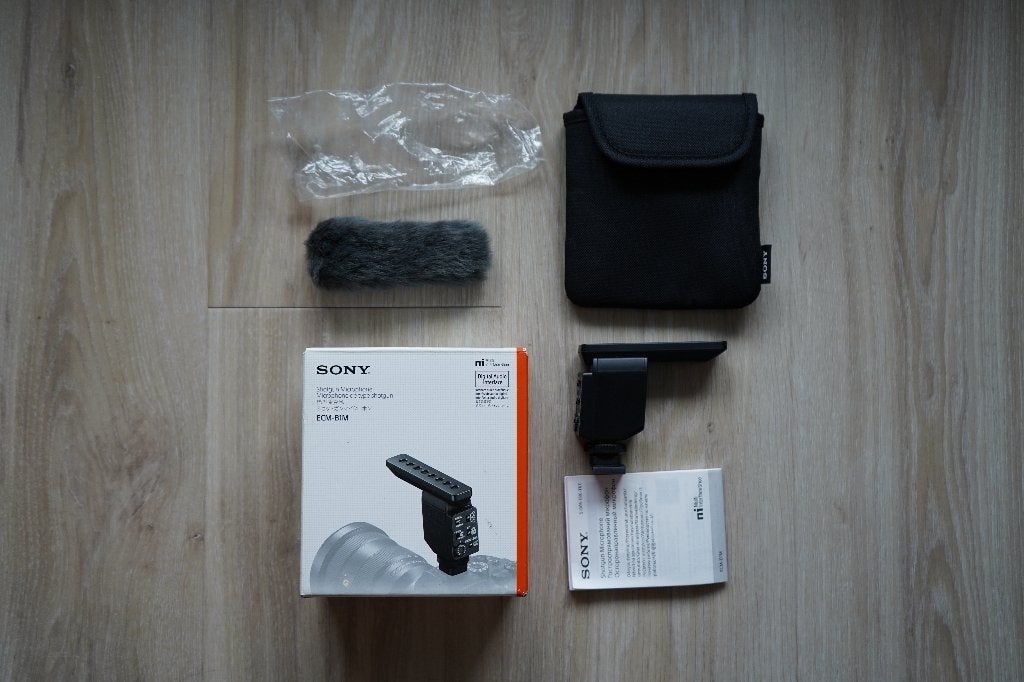 Sony ECM‑B1M – Digitale Shotgunmicrofoon – Zo goed als nieuw, Ophalen of Verzenden, Zo goed als nieuw, Overige typen, Draadloos