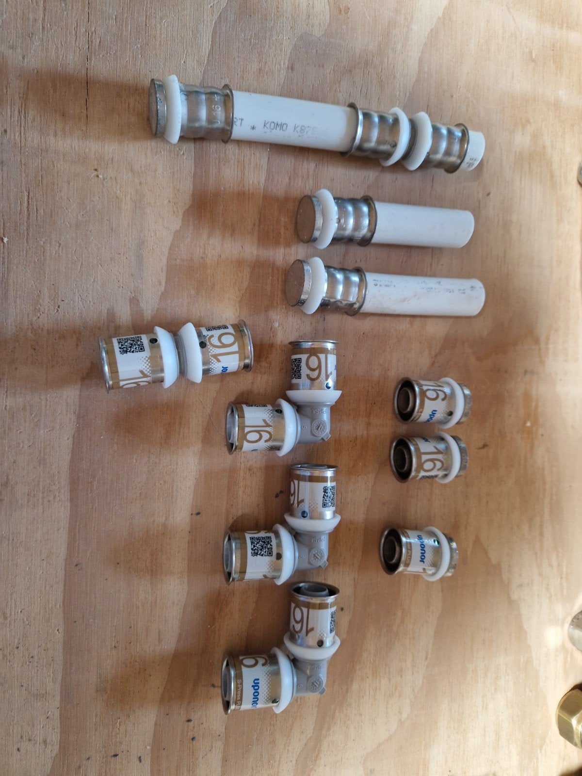 uponor diverse koppelingen, Ophalen of Verzenden