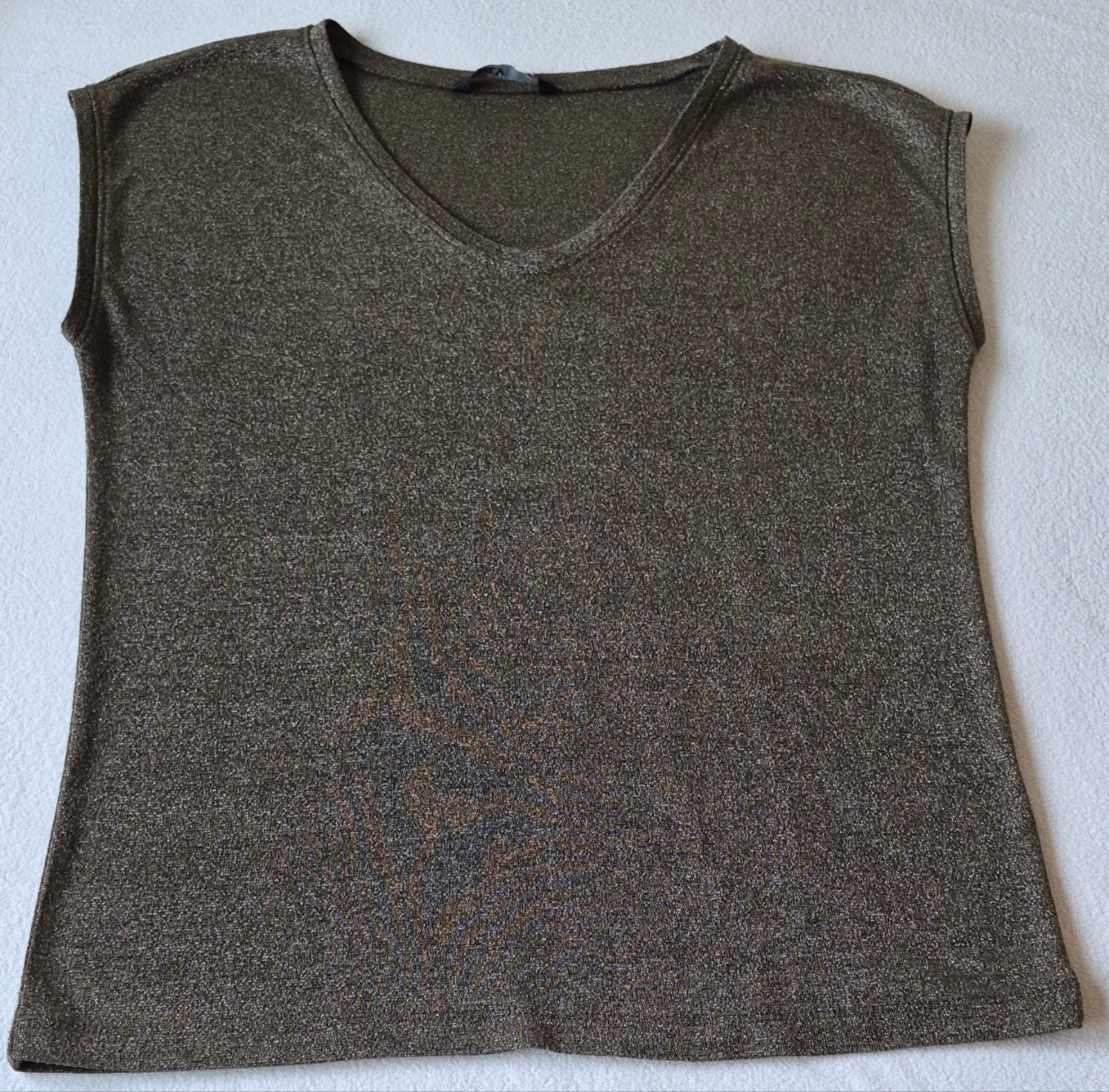 ONLY glitter top maat S, Kleding | Dames, Ophalen of Verzenden, Groen, ONLY, Zo goed als nieuw