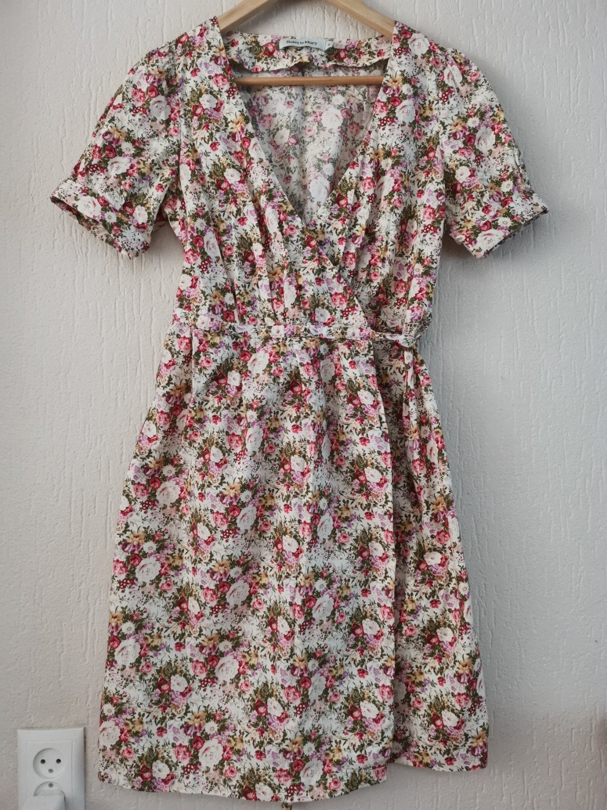 Vintage jurk cotton S, Verzenden, Zo goed als nieuw, Maat 36 (S)