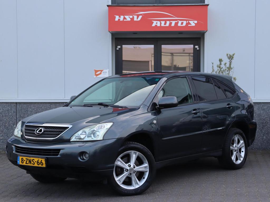 Lexus RX 400h navi LEER automaat, Auto's, Lexus, Bedrijf, Te koop, RX(-H), 4x4, ABS, Airbags, Airconditioning, Automatische klimaatregeling