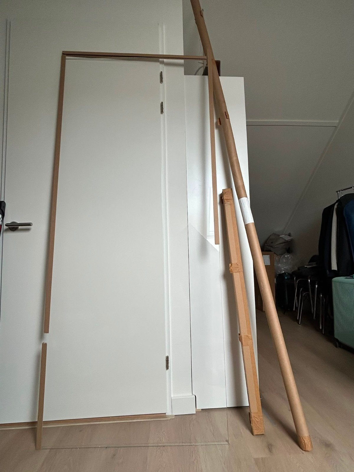 Glazen douchewand, Ophalen, 80 tot 100 cm, Overige typen, 200 tot 215 cm
