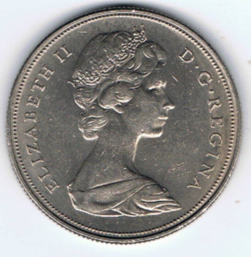 23-1259 Canada 1 dollar 1969, Ophalen of Verzenden, Noord-Amerika, Losse munt