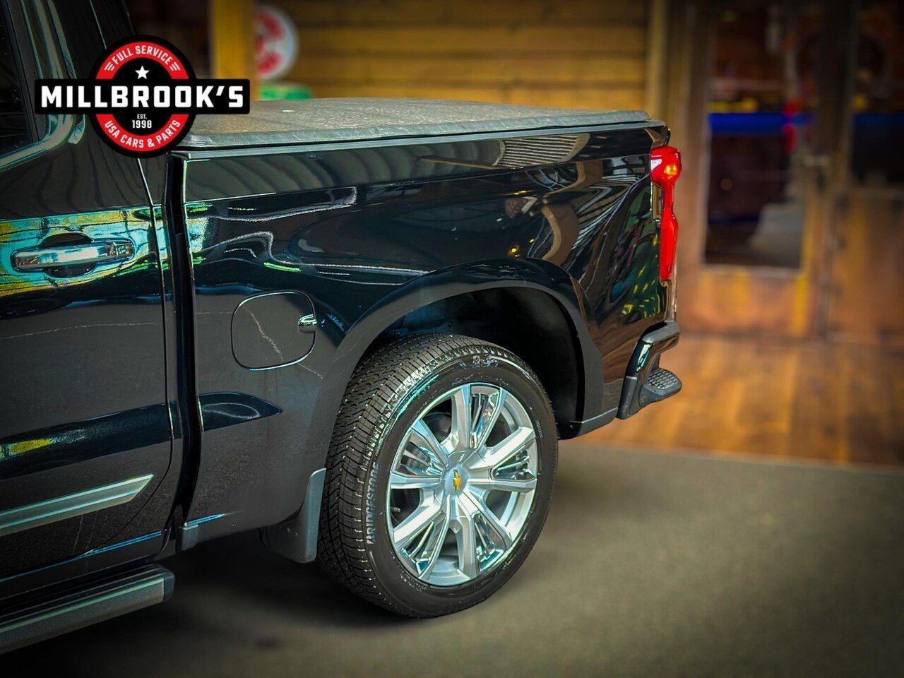 Chevrolet Silverado USA High Country 6.2 V8 420 PK laadbakco, Automaat, Zwart, Leder, Nieuw