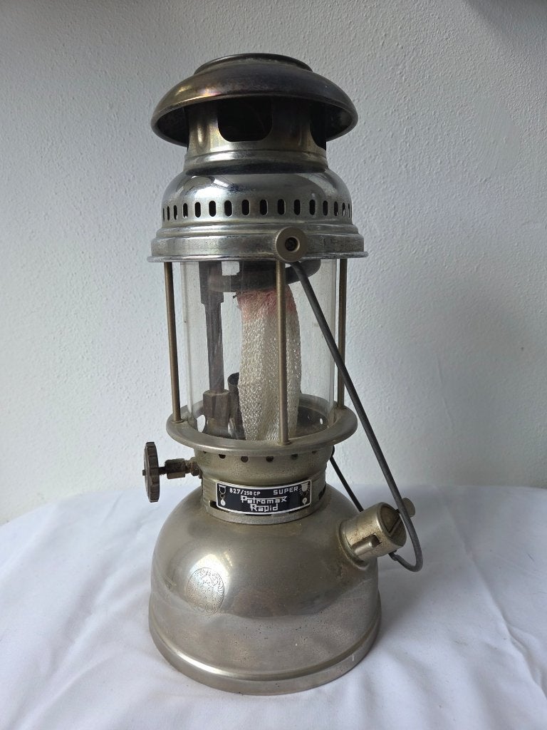 Vintage PETROMAX Rapid 827/250CP Kerosene Lantern Paraffin, Ophalen of Verzenden