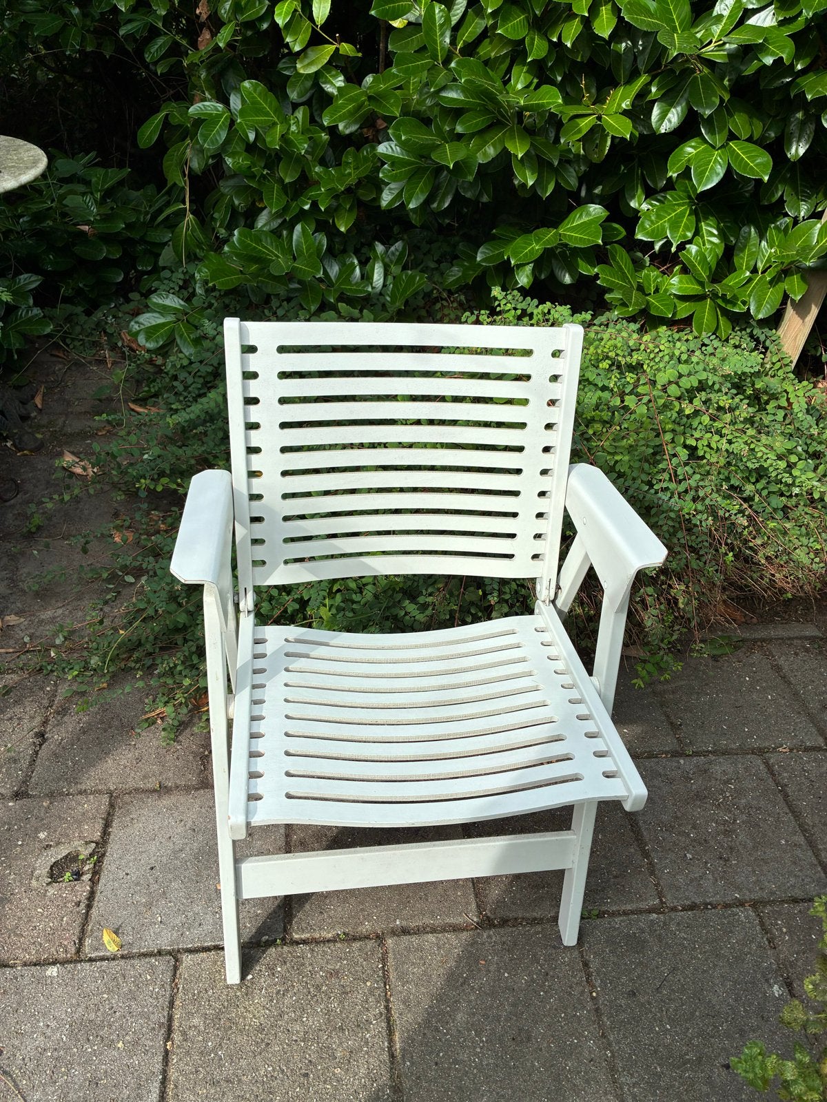 Deens design Vintage Rex inklapbare klapstoel - Niko Kralj, Ophalen, Wit, Vintage, Zo goed als nieuw