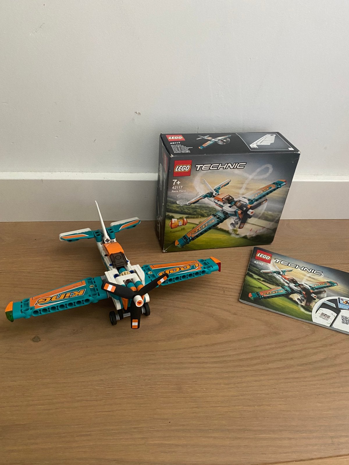 Lego technic vliegtuig 42117, Compleet, Lego, Ophalen of Verzenden, Zo goed als nieuw