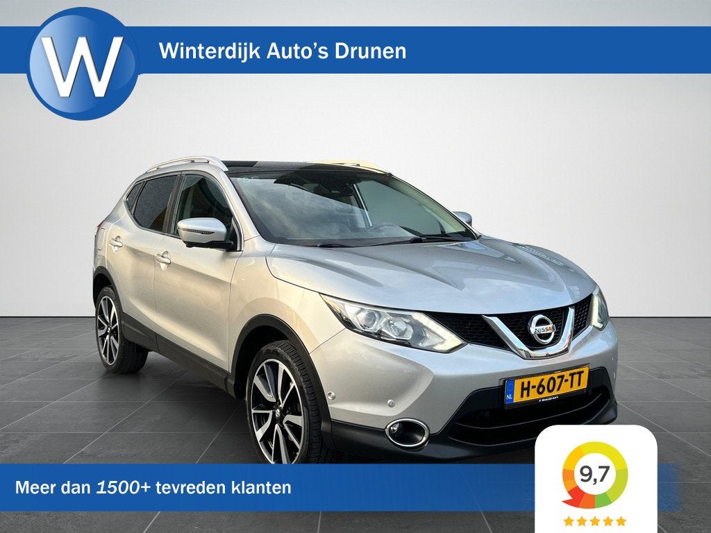 Nissan Qashqai 1.2 Tekna Clima|360Camera|Pano|BlindSpot, Auto's, Nissan, Voorwielaandrijving, Gebruikt, Euro 6, 4 cilinders