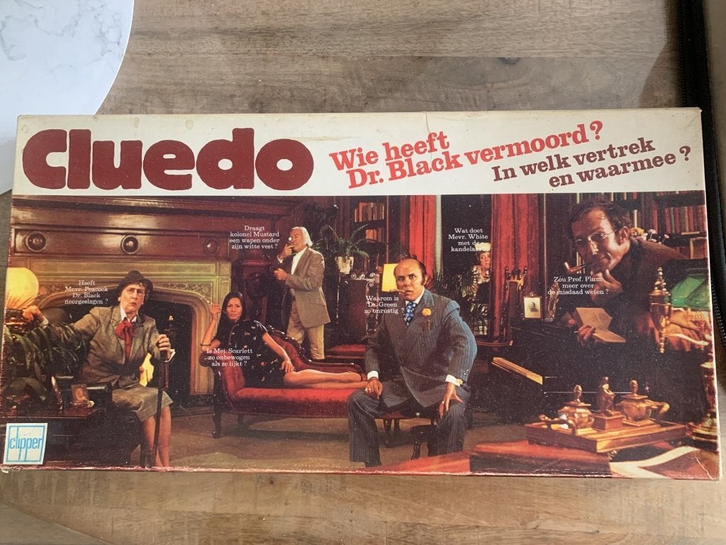cluedo, Ophalen of Verzenden