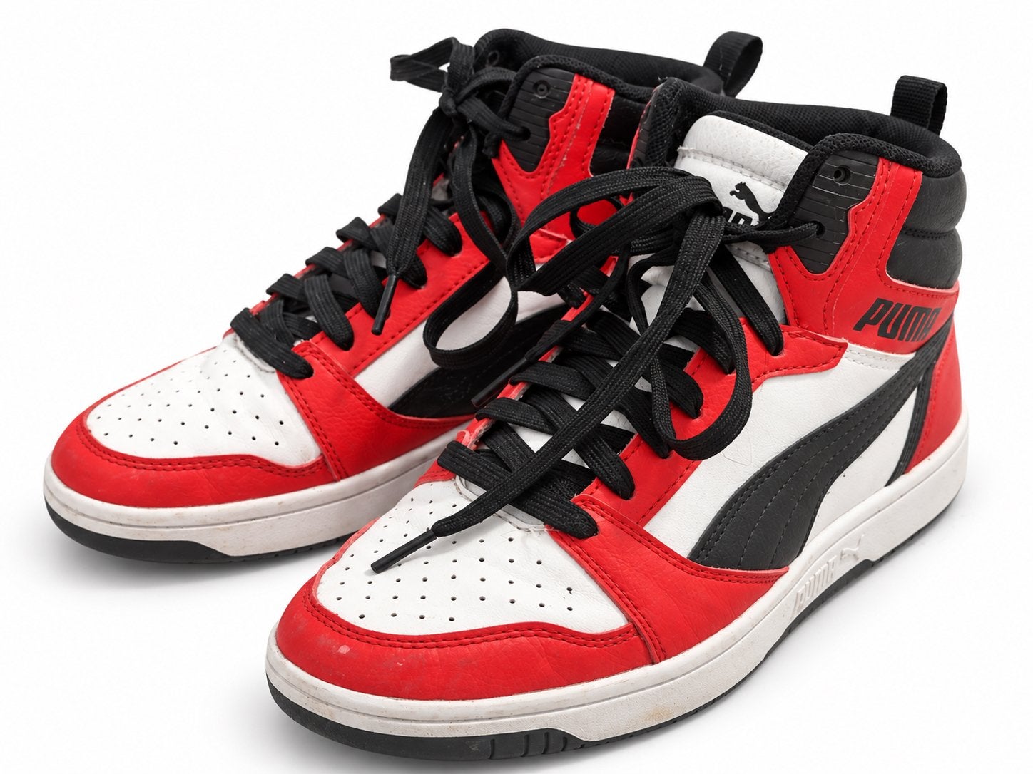 Puma Rebound LayUp SL Sneakers Rood/Zwart/Wit, Ophalen of Verzenden, Jongen of Meisje
