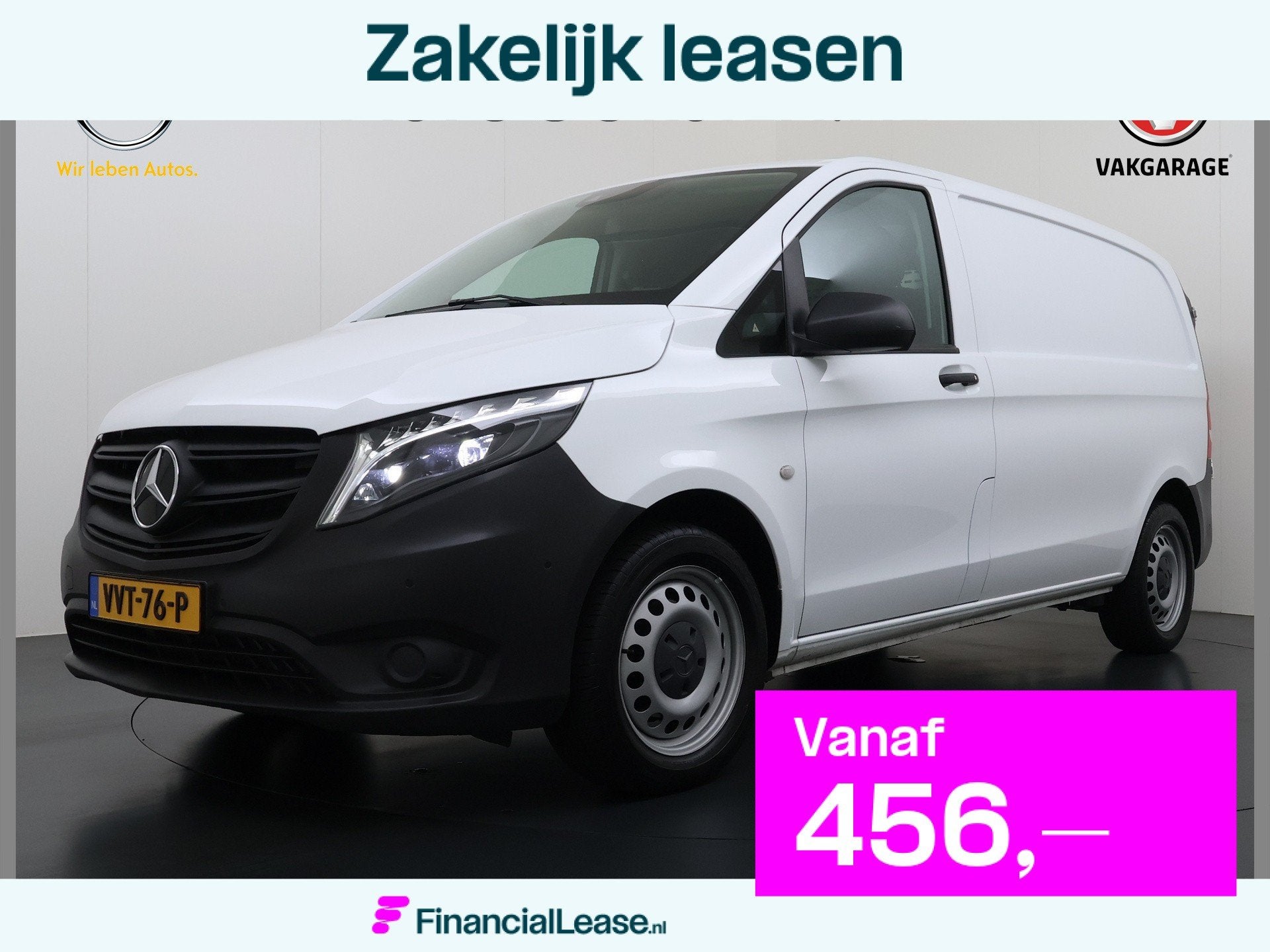 Mercedes-Benz Vito 116CDI 164pk AUT-9 Navi *Sortimo Kasten*, Automaat, Gebruikt, 4 cilinders, Wit
