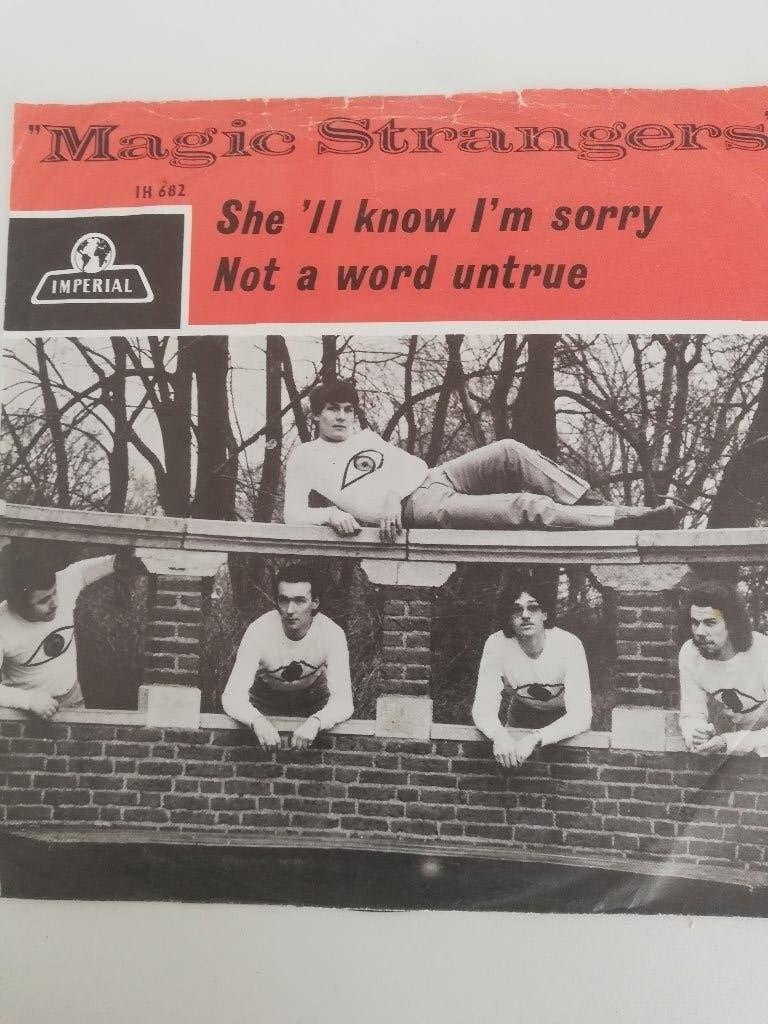 MAGIC STRANGERS - SHE 'LL KNOW I'M SORRY --, Ophalen of Verzenden, Gebruikt, Pop