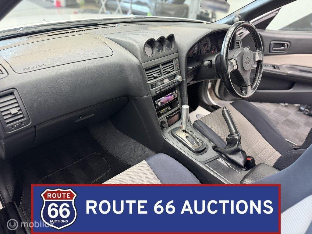 Nissan Skyline 25GT Turbo | 1998 | Route 66 Auctions, Auto's, Overige carrosserieën, Zwart, Bedrijf, Handgeschakeld