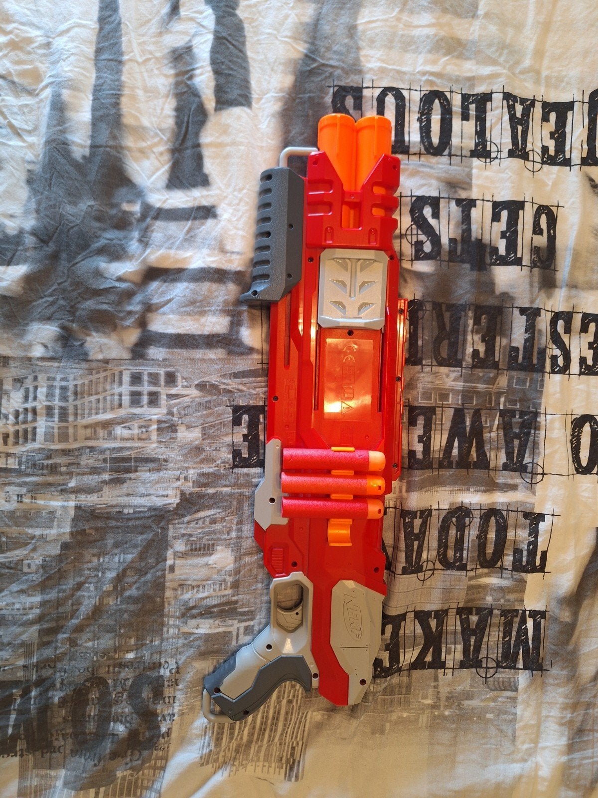 Nerf Mega Dual-Breach Blaster - gebruikt, Ophalen, Gebruikt, Jongen of Meisje