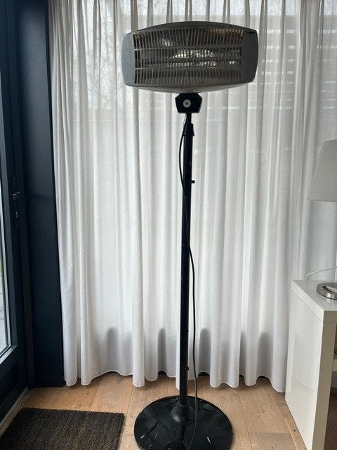 terrasverwarmer staande, Tuin en Terras, Terrasverwarmers, Ophalen, Gebruikt, Elektrisch