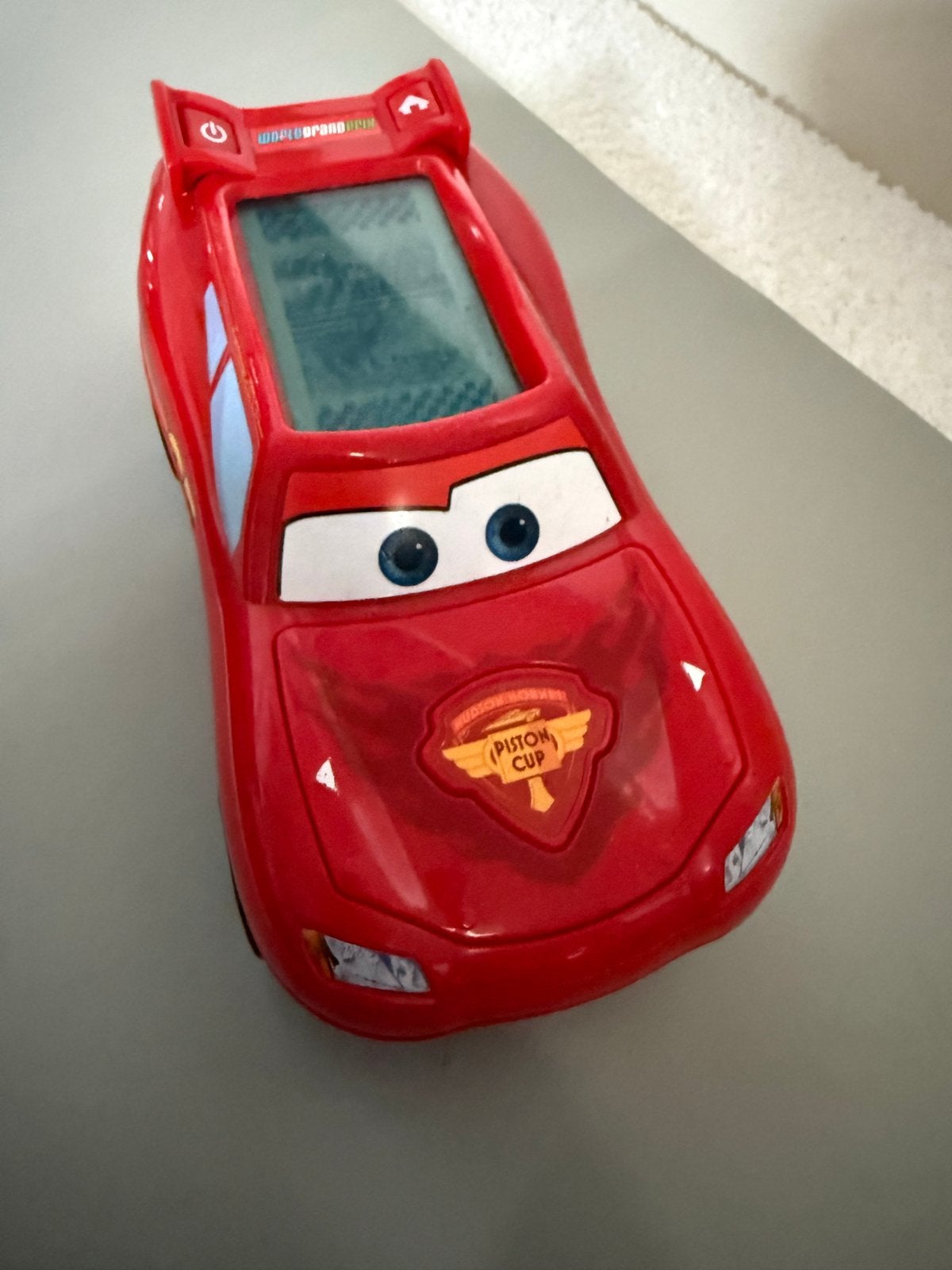 VTech Bliksem McQueen Educatieve Laptop Disney Cars, Ophalen of Verzenden, Zo goed als nieuw, Elektronica, Met geluid