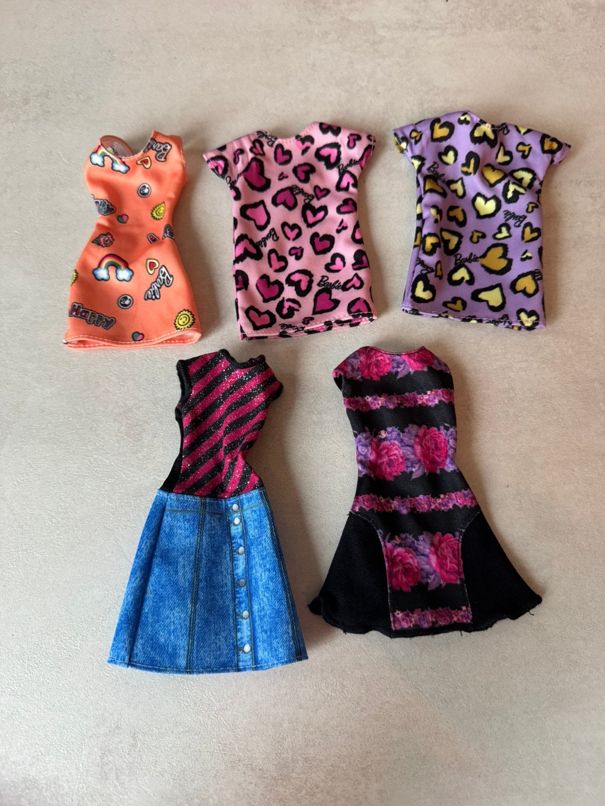 Barbie jurkjes, Verzamelen, Ophalen of Verzenden, Gebruikt, Kleertjes