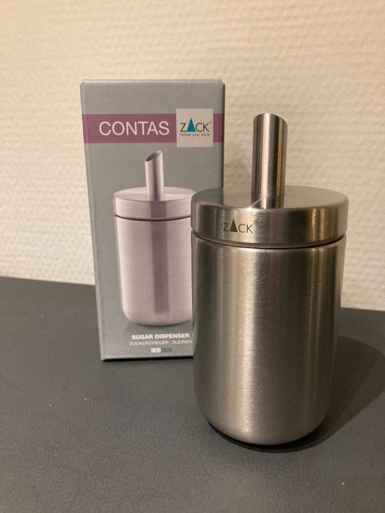 Zack contas suikerstrooier prijs per stuk nieuw in doosje, Huis en Inrichting, Ophalen of Verzenden, Nieuw