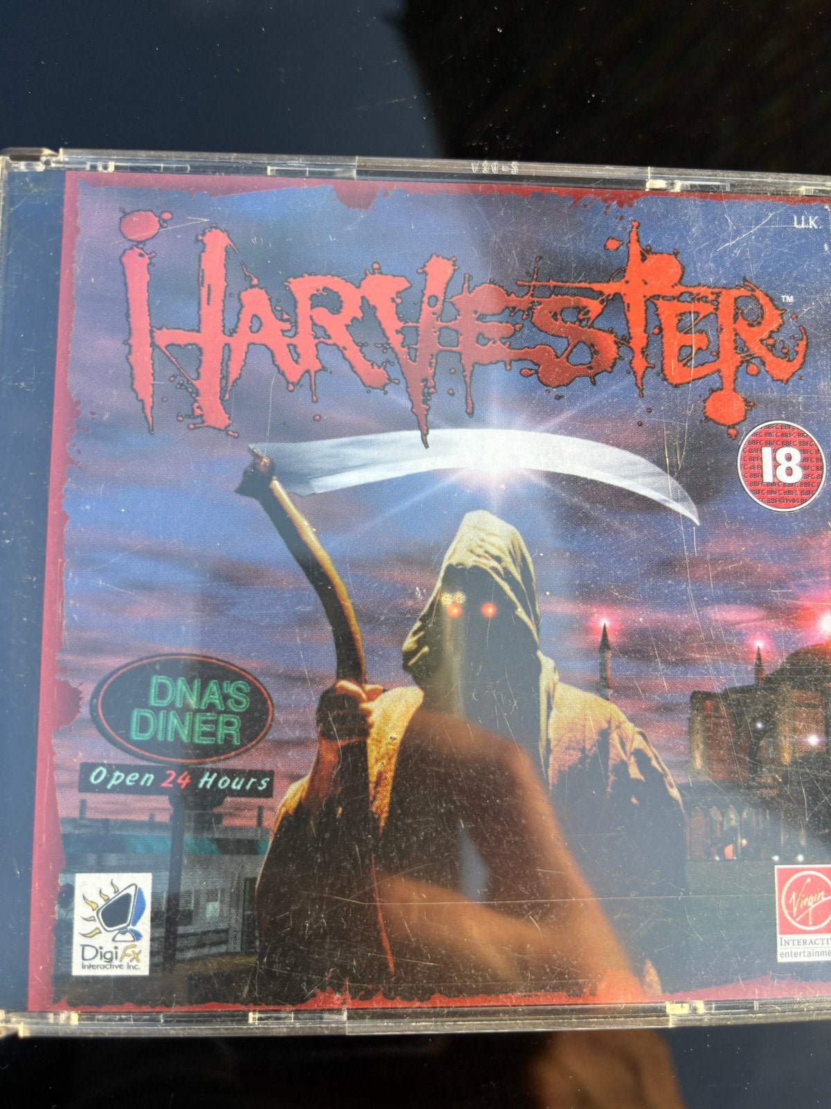 Harvester PC CD-ROM - Klassieke Horror Adventure Game, Avontuur en Actie, Gebruikt, Vanaf 18 jaar, 1 speler