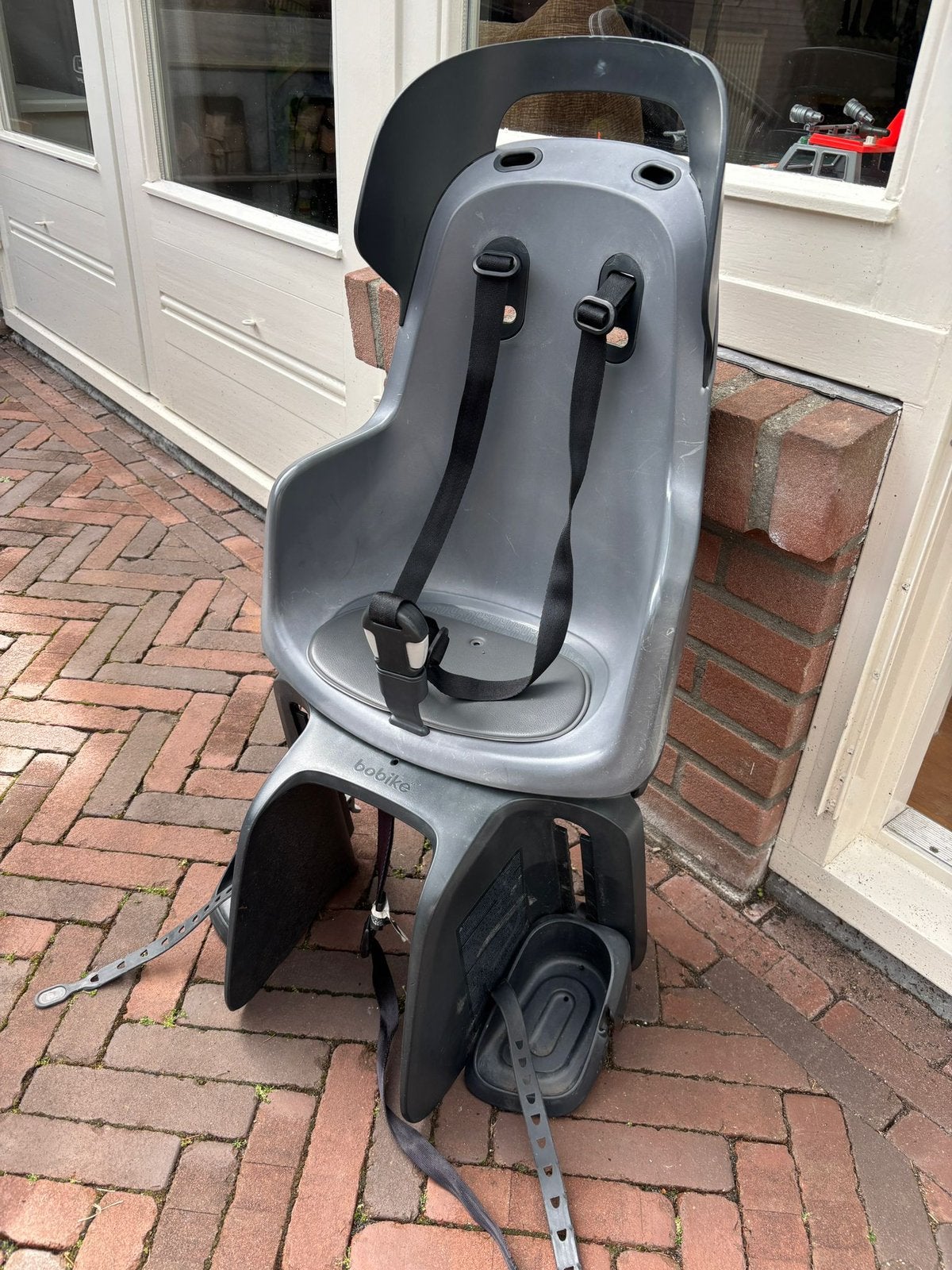 Bo bike kinderzitje, Ophalen, Gebruikt, Achterzitje, Voetsteuntjes