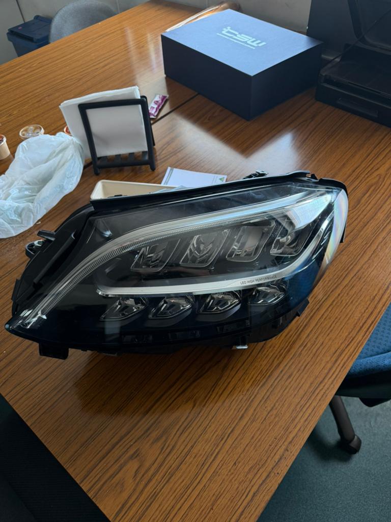 C klasse W205 koplamp facelift links origineel a2059066906kz, Ophalen
