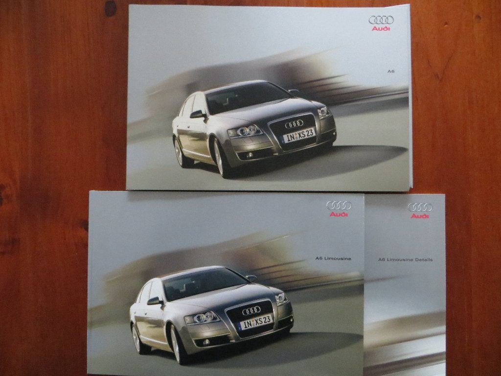 In een kartonnen map: Audi A6 Limousine (april 2004), Ophalen of Verzenden, Nieuw, Audi