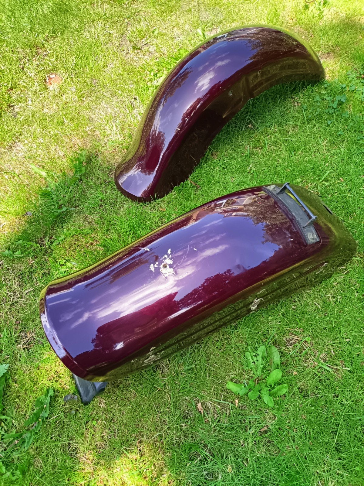 gratis afhalen , set spatborden Kawasaki Vulcan 800, Motoren, Onderdelen | Kawasaki, Ophalen