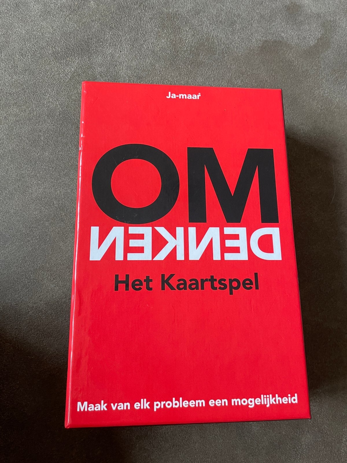 Omdenken - Het Kaartspel, Een of twee spelers, Ophalen of Verzenden, Nieuw