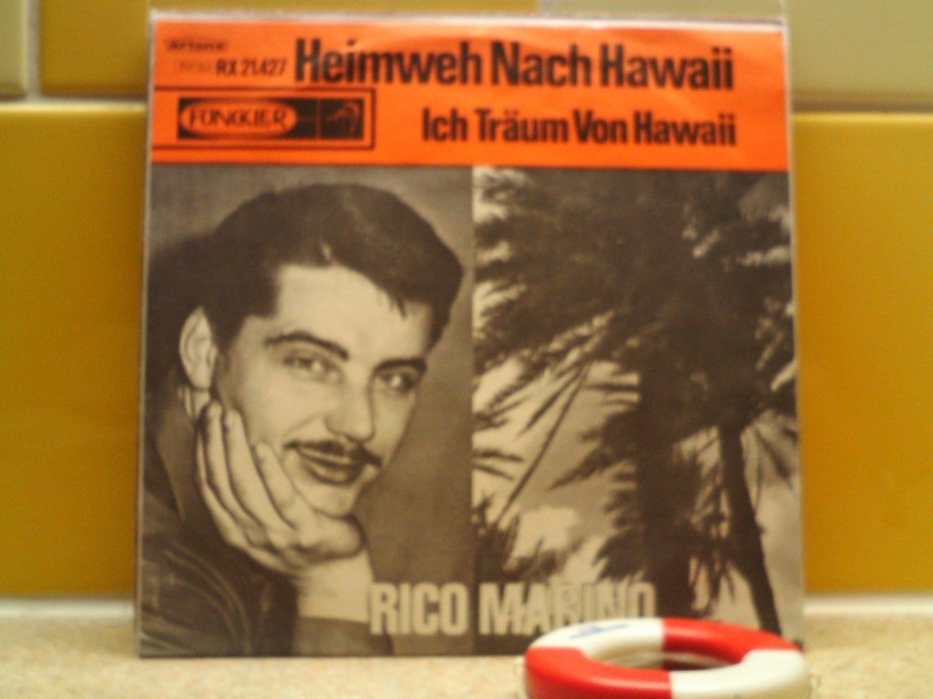 Rico Marino Heimweh Nach Hawaii / Ich Träum Von Hawaii 26o, 7 inch, Zo goed als nieuw, Beschermende buitenhoes, Overige typen