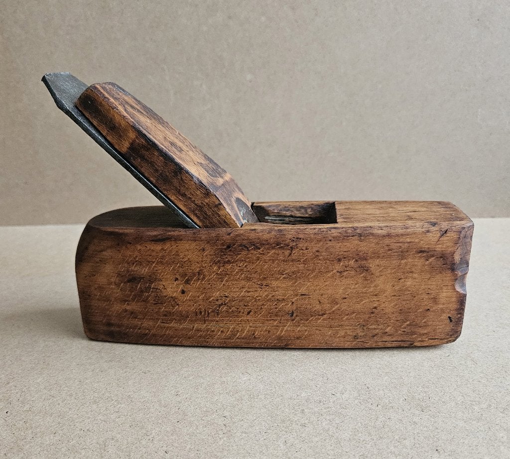 Antieke blokschaaf, Antiek en Kunst, Ophalen of Verzenden