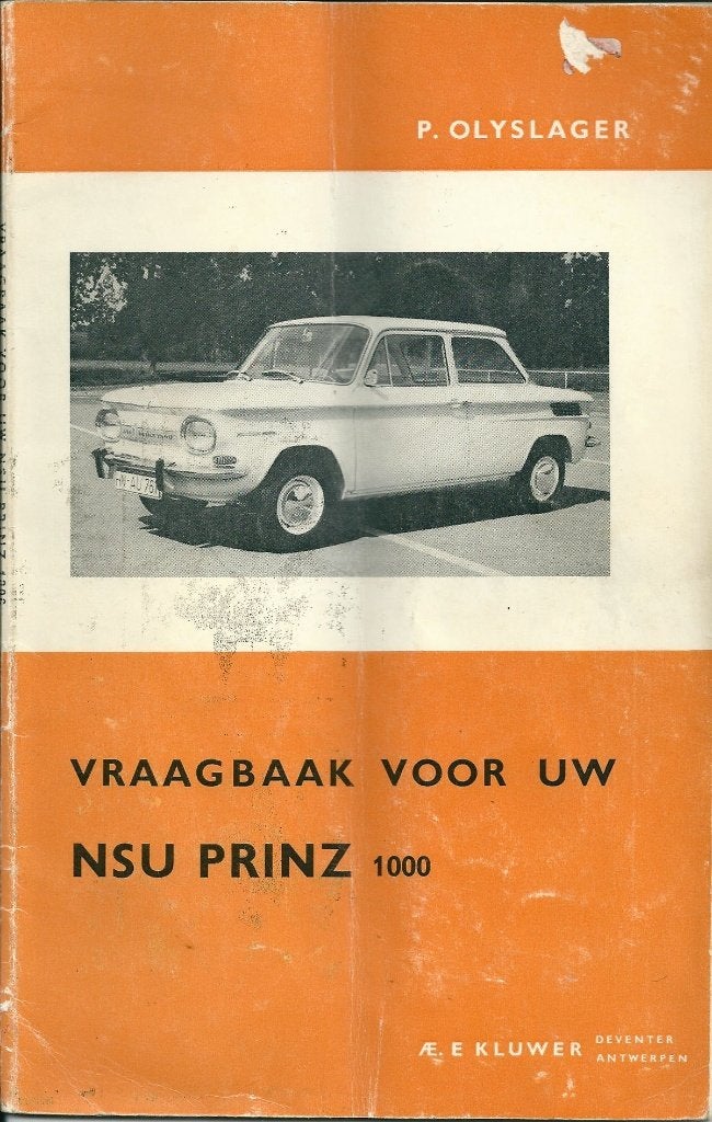 Oldtimer vraagbaak NSU 1000 TT / Prinz, Ophalen of Verzenden