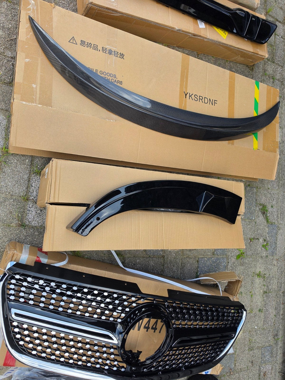 partij auto spoilers, Ophalen, Nieuw, Bumper