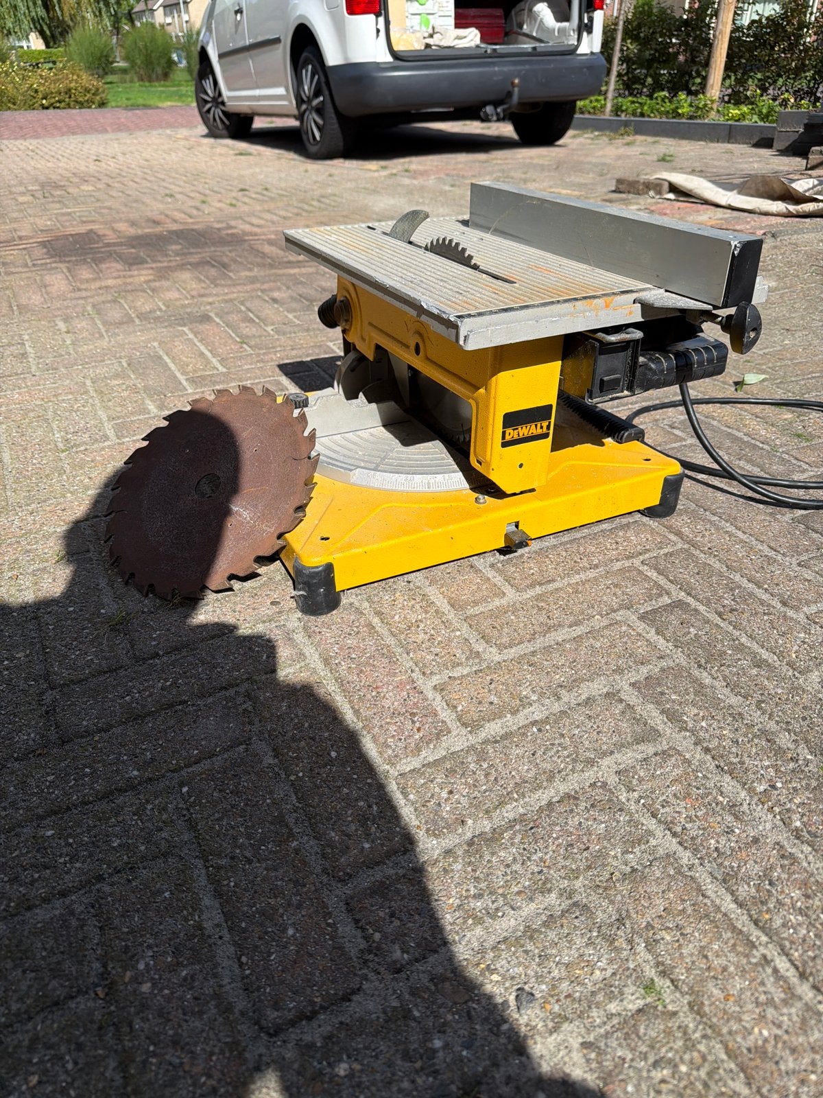 DeWALT Zaagtafel - Robuust en Betrouwbaar, Doe-het-zelf en Verbouw, Gereedschap | Zaagmachines, Ophalen of Verzenden, Gebruikt