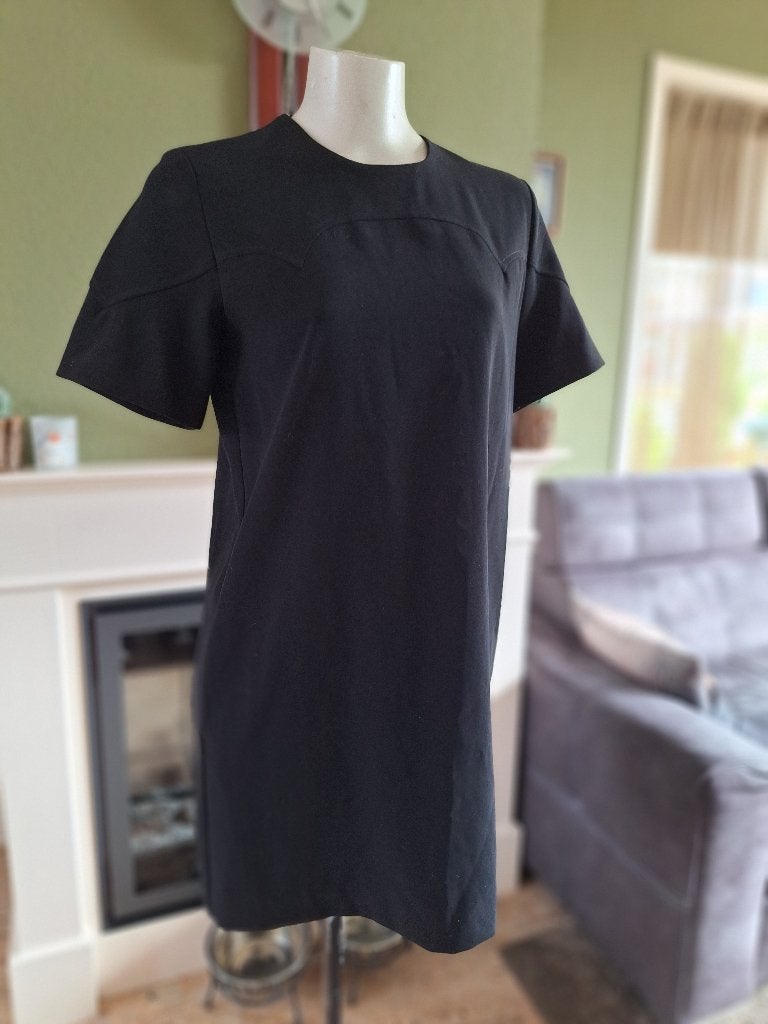 Bimba Y lola mini LBD jurk kwaliteit jurk stevige stof M, Maat 38/40 (M), Verzenden, Zwart, Bimba y lola