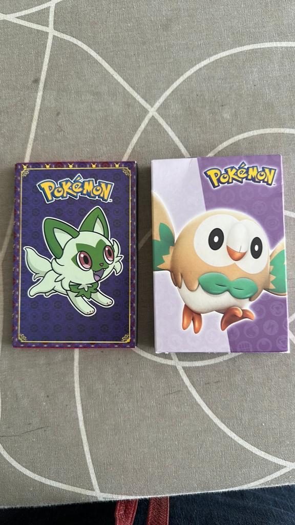 Pokémon McDonalds 2022, 2023 Sprigatito, Rowlet, Ophalen, Zo goed als nieuw, Meerdere kaarten
